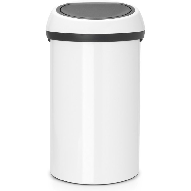 BRABANTIA TOUCH BIN 60L FRESH WHITE - 8710755108686 - 108686