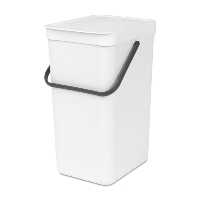 BRABANTIA SORT 'N GO 16 LITER WIT - 8710755109942 - 109942