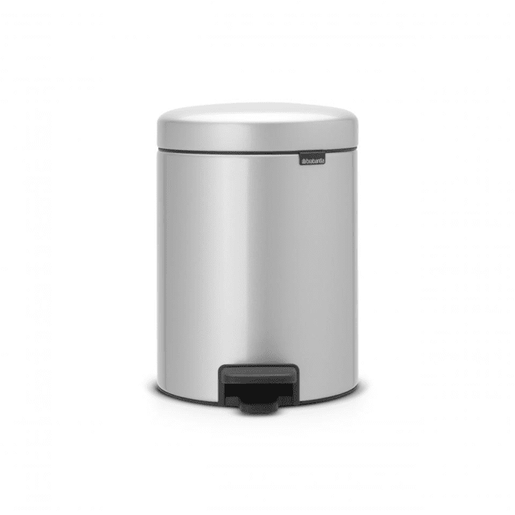 BRABANTIA PEDAALEMMER 5 LITER METAL GREY - 8710755112904 1 - 112904