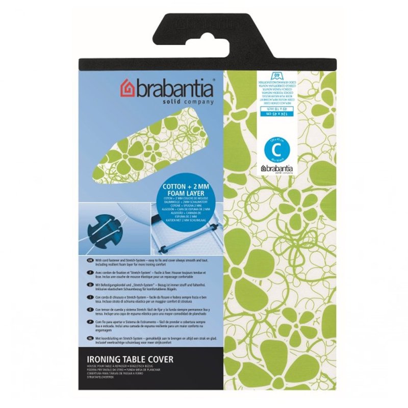 BRABANTIA STRIJKDEKEN C 124 X 45 CM ASS. - 8710755191480 1 - 191480