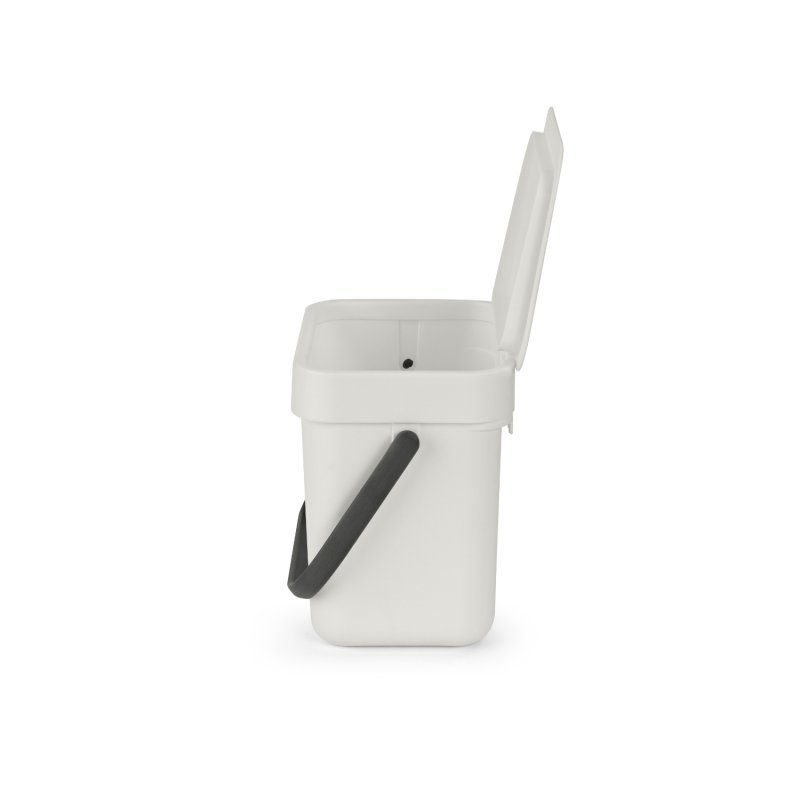BRABANTIA SORT 'N GO 3 LITER  LICHTGRIJS - 8710755213229 1 - *0010216204