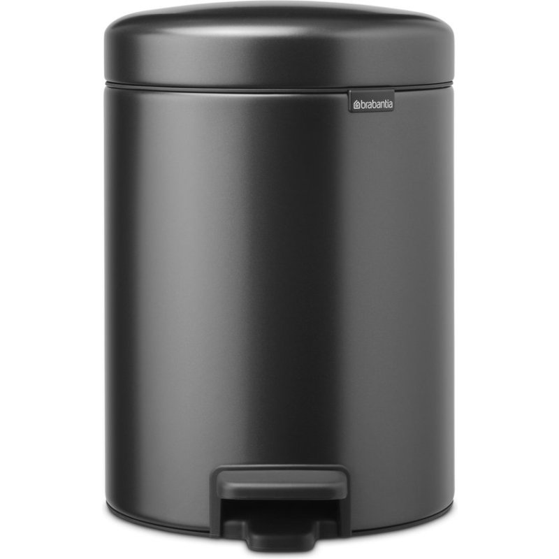 BRABANTIA PEDAALEMMER 5L CONFIDENT GREY - 8710755233463 - *0010237899