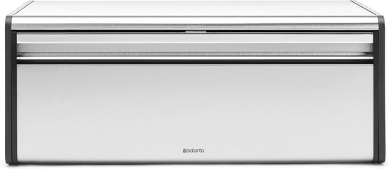 BRABANTIA BROODTROMMEL MET KLEP M. STEEL - 8710755236709 - 236709