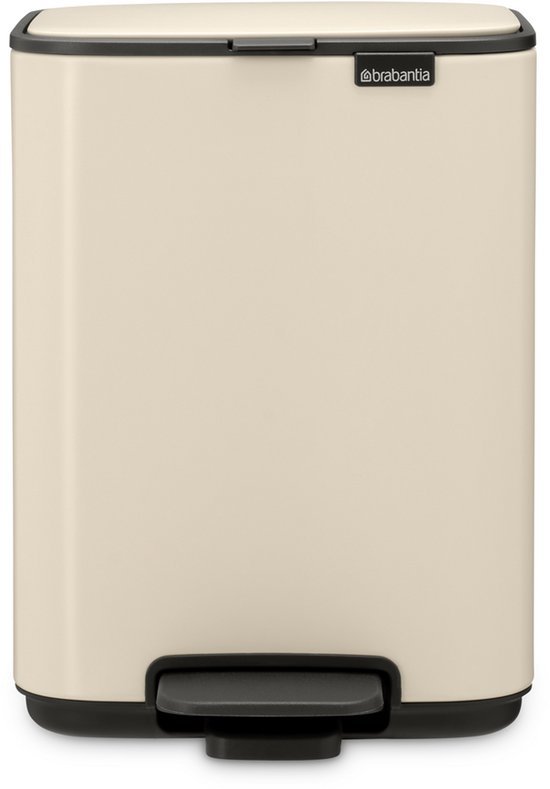 BRABANTIA PEDAALEMMER 4L SOFT BEIGE - 8710755237829 - 237829
