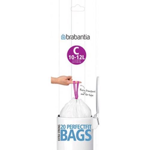 BRABANTIA AFVALZAK C 12L 20 STUKS - 8710755245343 1 - 0125092