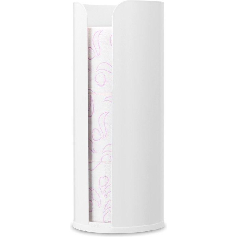 BRABANTIA RESERVEROLHOUDER WIT - 8710755280528 1 - *0010187354