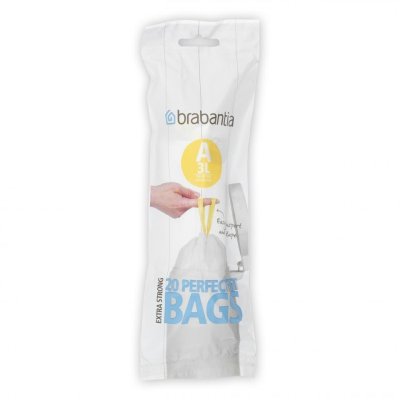 BRABANTIA AFVALZAK A 3-5 LITER 20 STUKS - 8710755311727 1 - 0105117