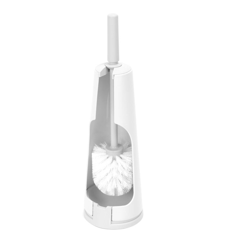 TOILETBORSTELGARNITUUR WIT BRABANTIA - 8710755414664 - 0018656
