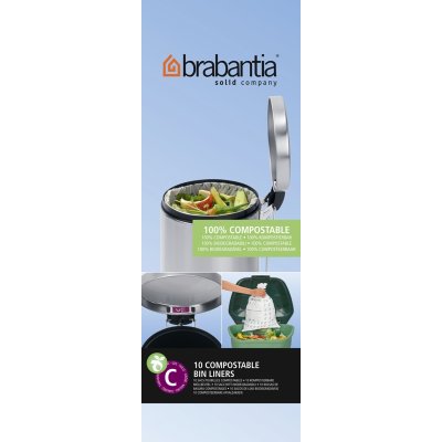 BRABANTIA AFVALZAK C 10-12L BIO 10 STUKS - 8710755419782 - 419782