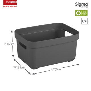 SUNWARE SIGMA HOME MAND 2.5L ANTRACIET - 8711112019669 2 - 09300636