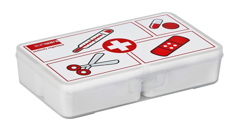 SUNWARE Q-LINE FIRST AID ASSORTIMENTBOX - 8711112846067 - 8711112846067