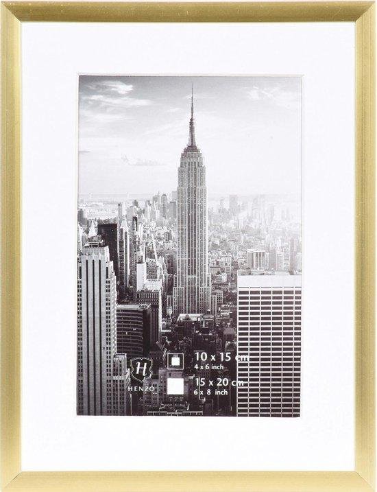 HENZO FOTOLIJST MANHATTAN 15x20 BRASS - 8711229044820 - 8140316