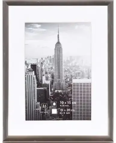 HENZO FOTOLIJST MANHATTAN 15x20 STEEL - 8711229045070 - 8140318