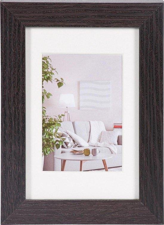 HENZO FOTOLIJST MODERN 10x15 DARK BROWN - 8711229062718 1 - *0010152594