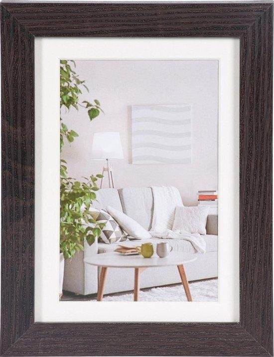 HENZO FOTOLIJST MODERN 13x18 DARK BROWN - 8711229062749 1 - *0010152589