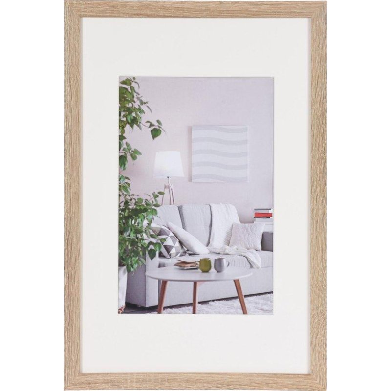 HENZO FOTOLIJST MODERN 30x45 MIDDLEBROWN - 8711229062930 1 - *0010152744