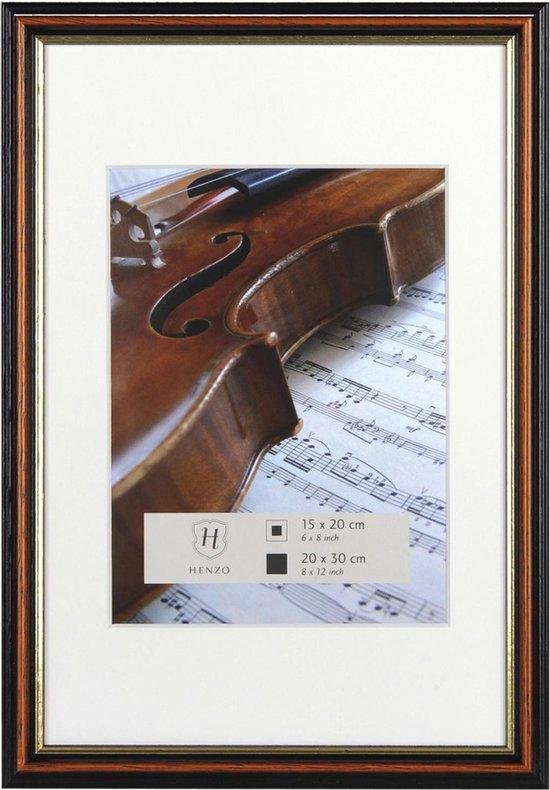 HENZO FOTOLIJST VERONA 20x30 DARK BROWN - 8711229803267 1 - 8032604