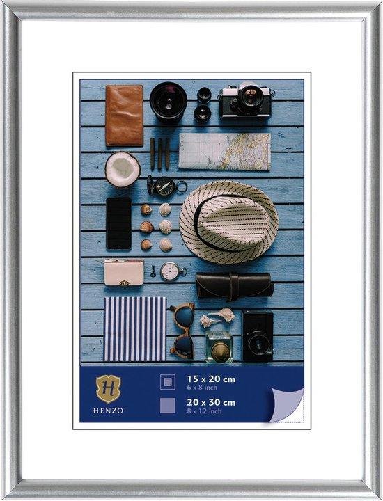 HENZO FOTOLIJST NAPOLI COL 20x30 SILVER - 8711229805339 1 - 8053315
