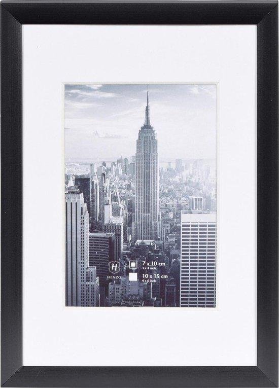 HENZO FOTOLIJST MANHATTAN 10x15 BLACK - 8711229814010 1 - 8140108