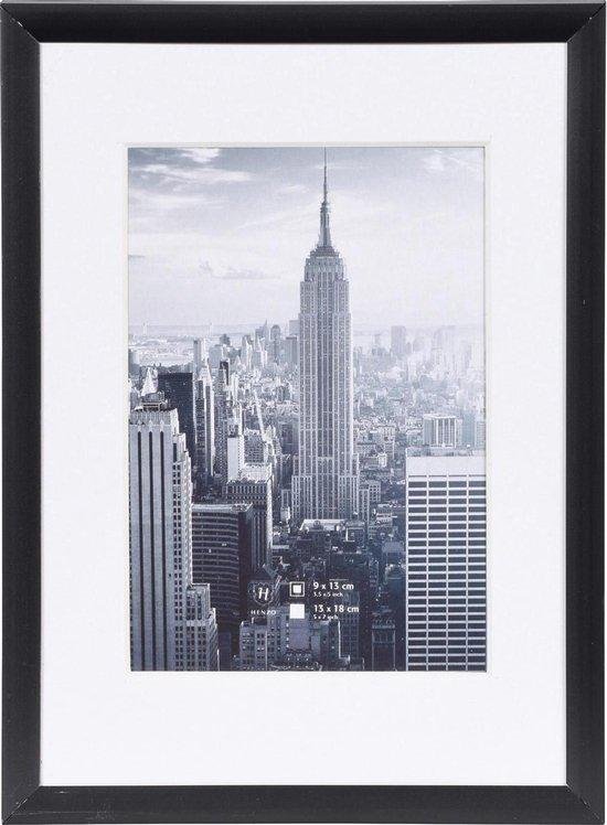 HENZO FOTOLIJST MANHATTAN 13x18 BLACK - 8711229814027 1 - 8140208