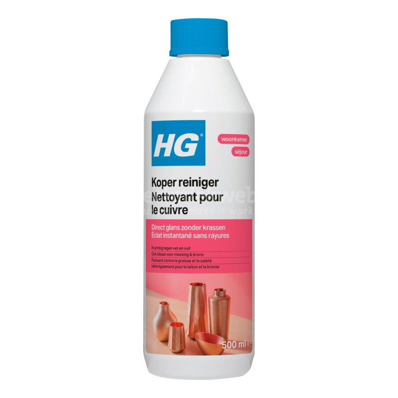 HG KOPER REINIGER 500 ML - 8711577190279 - 295050103