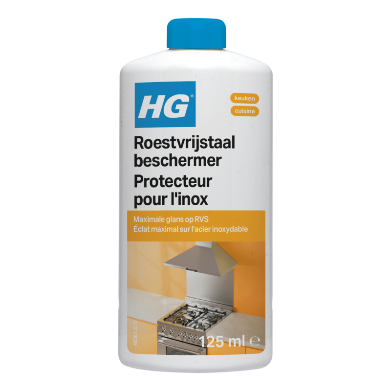 HG ROESTVRIJSTAAL BESCHERMER 125 ML - 8711577190965 - 482012303