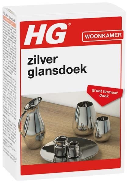 HG ZILVER / GOUD/ KOPER GLANSDOEK 1 STUK - 8711577191016 - 495000100