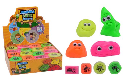 STUITERKLEI PUTTY MET OOGJES ASSORTI - 8711866242368 - 861-4236