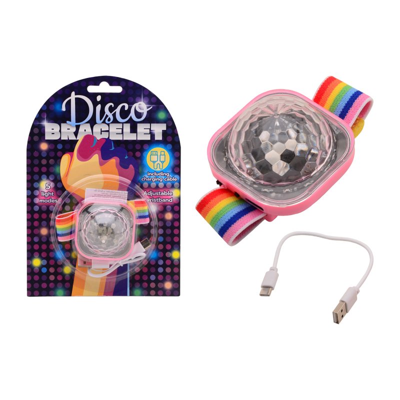 OPLAADBARE POLS DISCO ARMBAND - 8711866277483 - 8711866277483