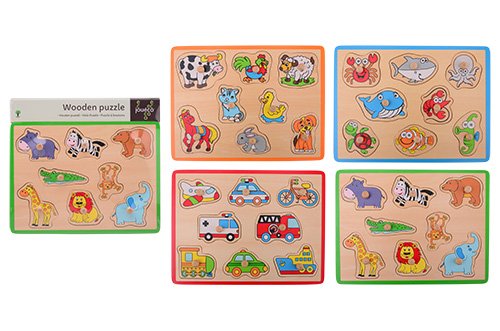 JOUECO HOUTEN PUZZEL ASS - 8711866800025 - 80002