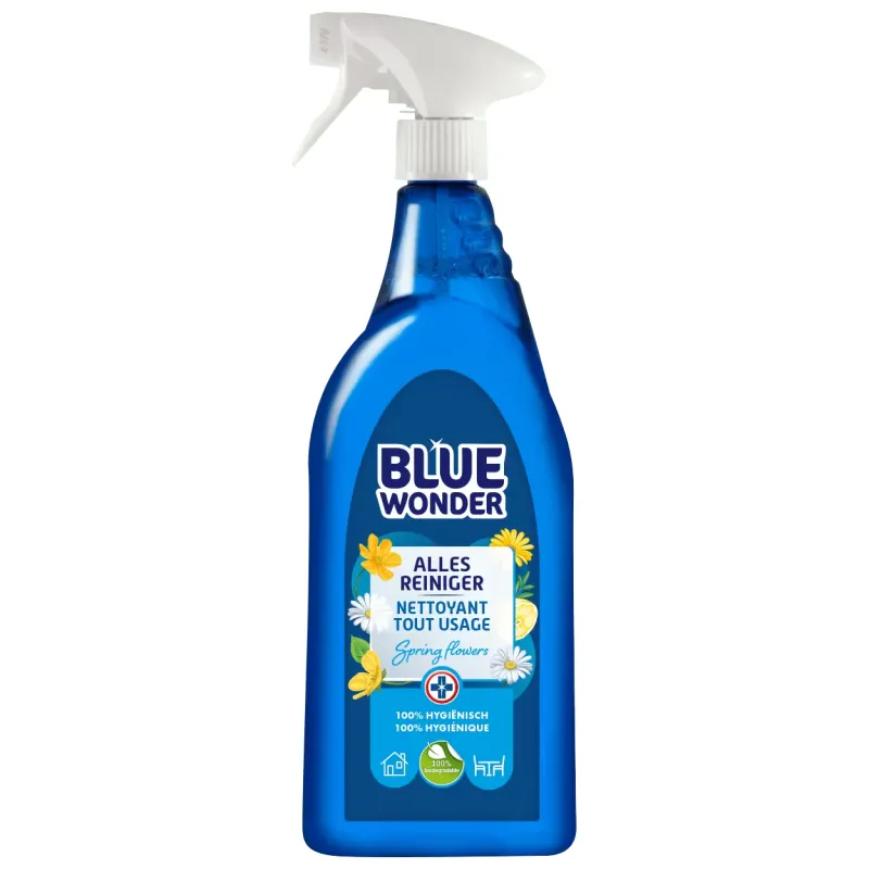 BLUE WONDER ALLES-REINIGER SPRAY (6X750 - 8712038001233 alles reiniger spray front - 01233