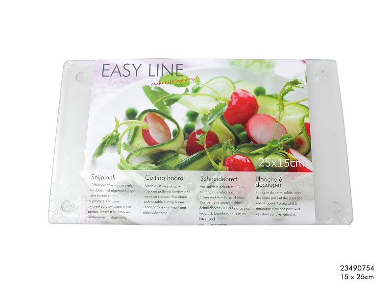 SNIJPLANK GLAS 25X15CM - 8712442002857 - 102-0754