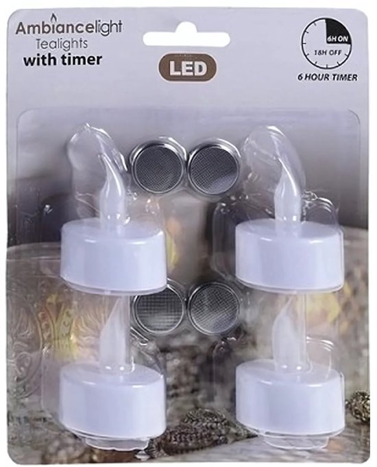 THEELICHT LED S/4 TIMER - 8713077417184 - 101-4096