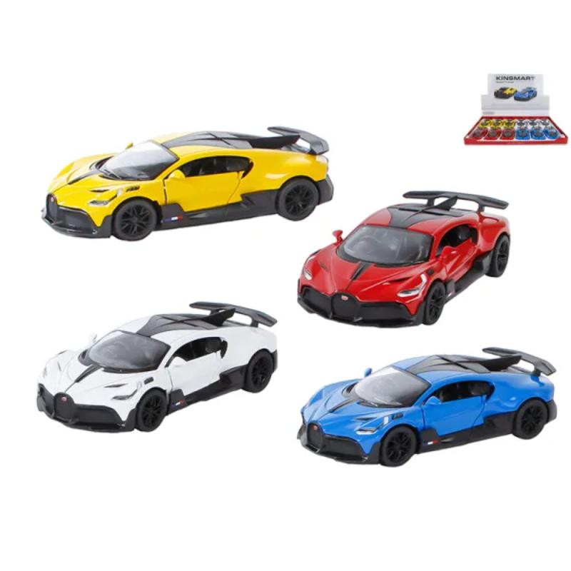 KINSMART BUGATTI DIVO DIE CAST PULL BACK - 8713219493199 - 520342