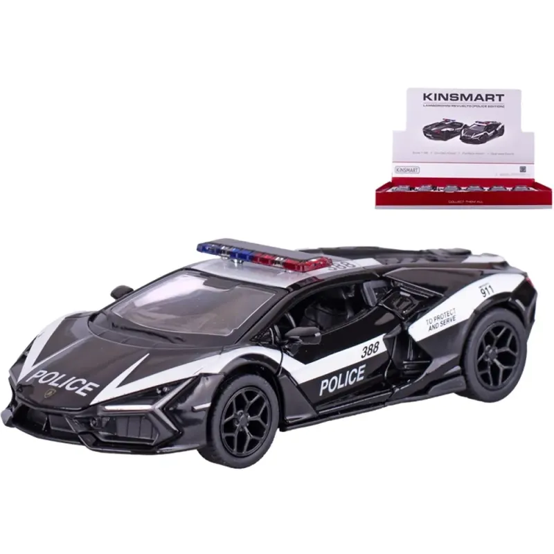 KINSMART LAMBORGHINI REVUELTO POLICE EDI - 8713219543108 - 520430