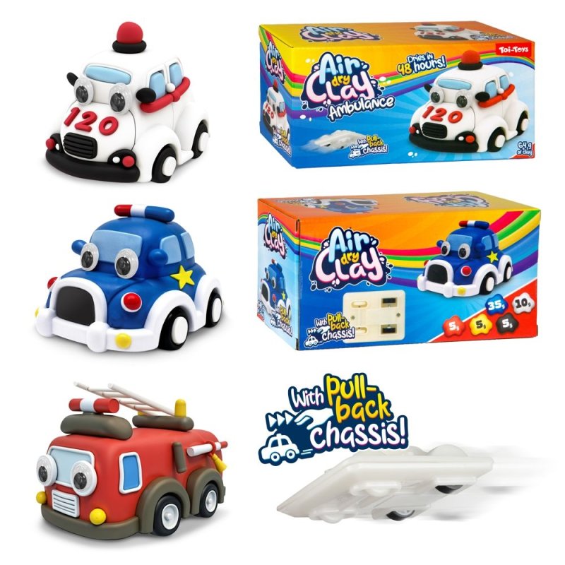 LUCHTDROGENDE KLEI DIY VOERTUIG 112 AMUB - 8714627021660 - 255-4796