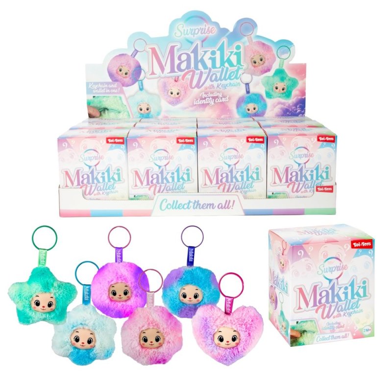 MAIKIKI POP PORTEMONEE SLEUTELHANGER 6 A - 8714627033779 - 865-3779