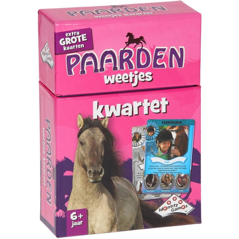 SPEL WEETJES KWARTET PAARDEN - 8714649011304 - 610-1304