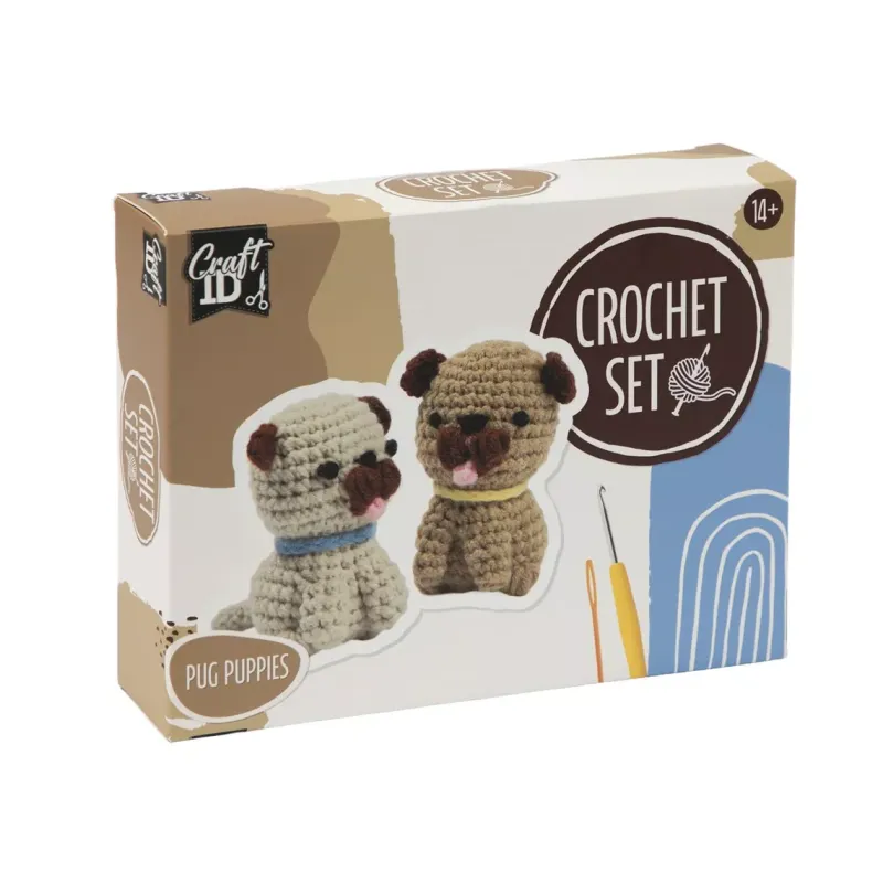 HAAKSET PUG HOND 2 STUKS - 8715427193786 - 635-3786