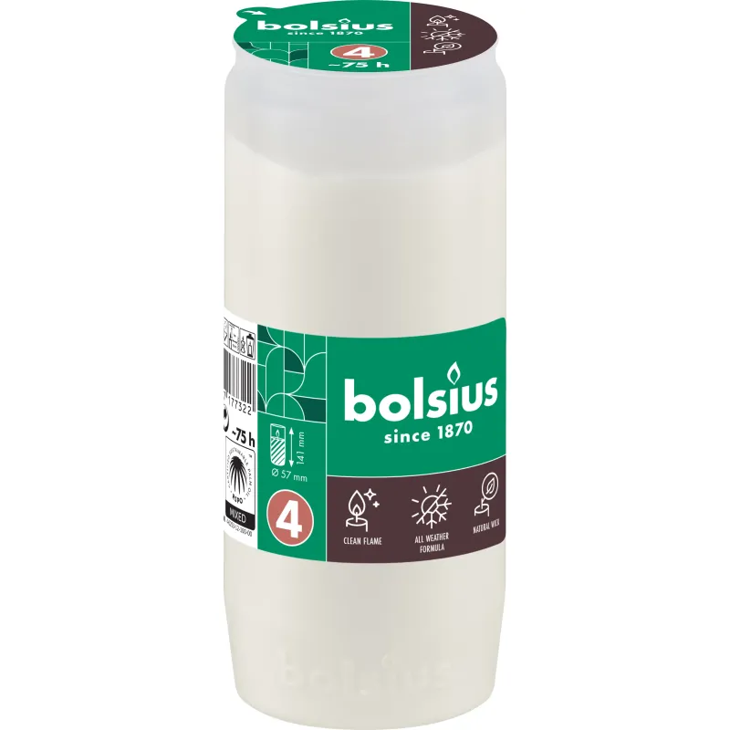 BOLSIUS GRAFLICHT WIT - 8717847177322 - *0010260050