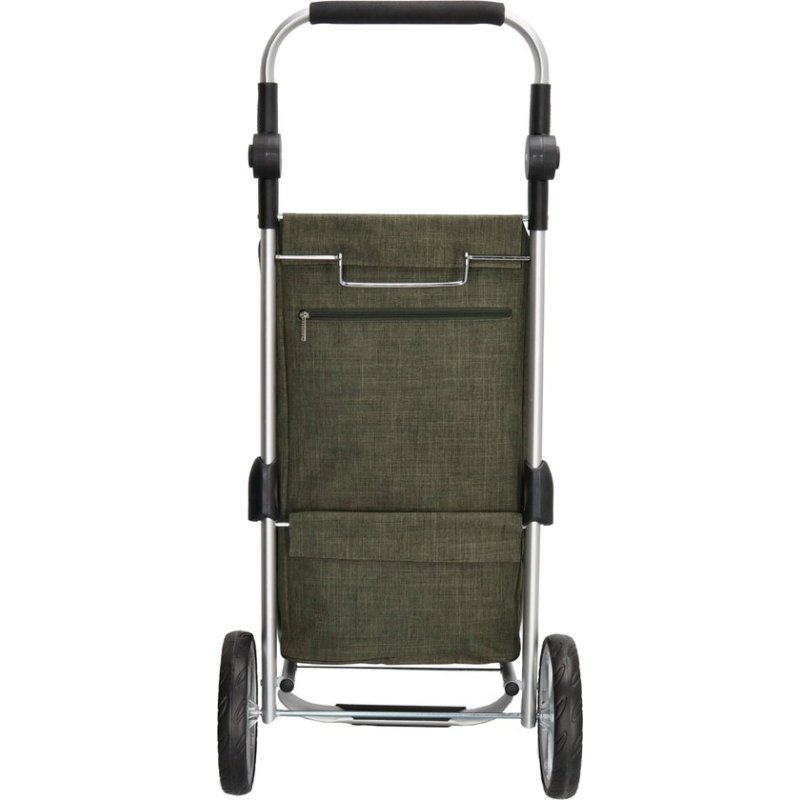 BEAGLES BOODSCHAPPEN TROLLEY OLIVE GREEN - 8717924181822 1 - *0010240152