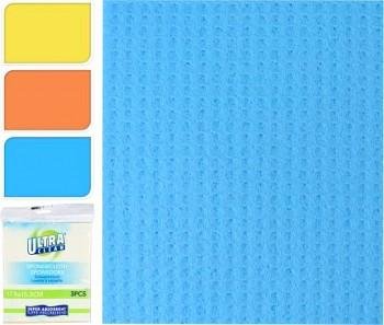 SCHOONMAAK SPONSDOEKJES 3 ASSORTI KLEUR - 8718158530936 - 976300590