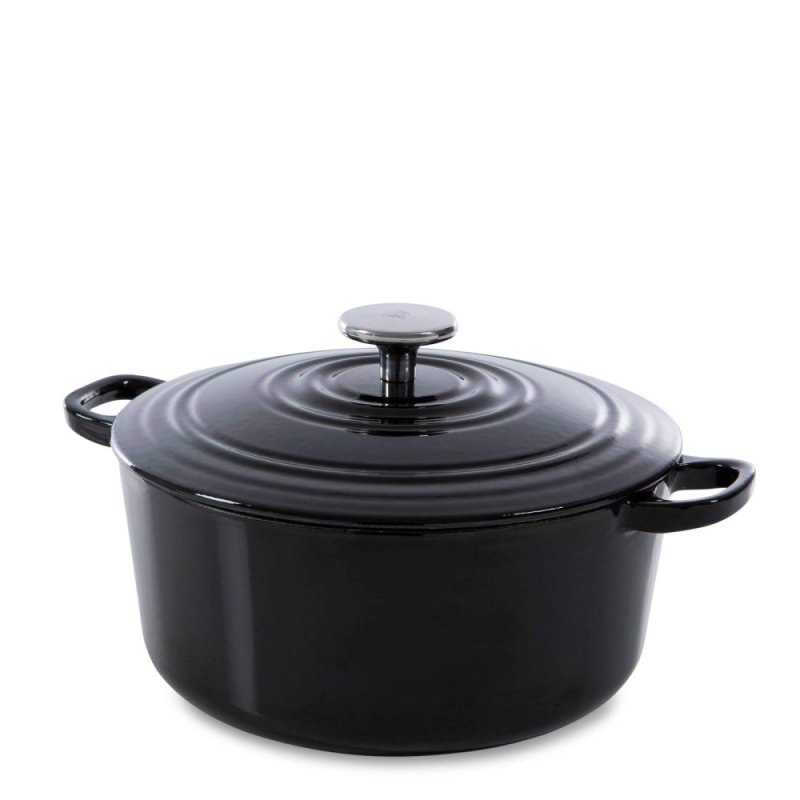 BK BRAADPAN BOURGOGNE 24 CM BLACK - 8718311311808 1 - *0010155352