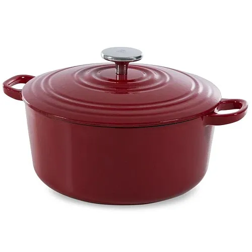 BK BRAADPAN BOURGOGNE 24 CM CHILI RED - 8718311314564 - *0010155754