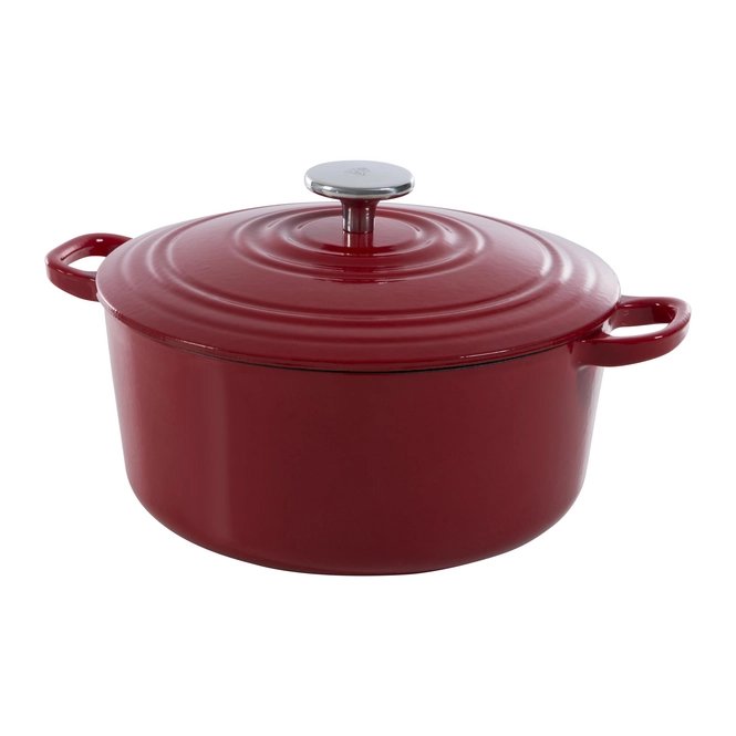 BK BRAADPAN BOURGOGNE 28 CM CHILI RED - 8718311314571 - *0010155755