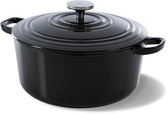 BK BOURGOGNE STOOFPOT JET BLACK 20CM - 8718311315233 - H6071.520
