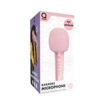 QWARE KARAOKE MICROPHONE PINK - 8718657554433 1 - QWSNDKM50PK