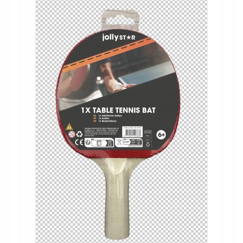 TAFELTENNIS BAT JOLLYSTAR - 8719075496633 - *0010262254