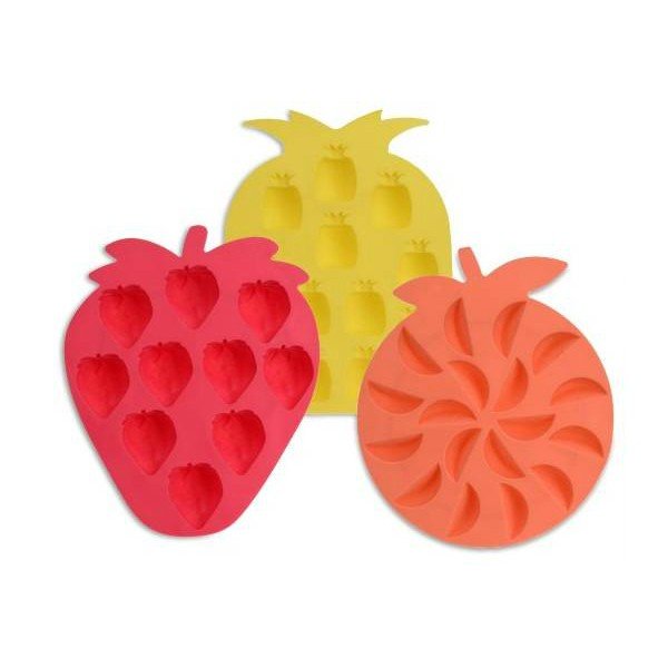 IJSBLOKJES VORM SILICONEN FRUITY FIGURES - 8719202392647 - 17200380