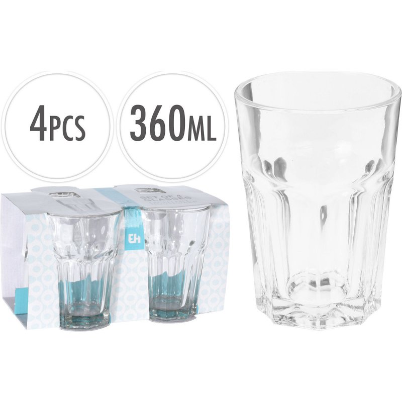 EH DRINKGLAS SET ROBUUST  4X 360ML - 8719202416244 - 2002627